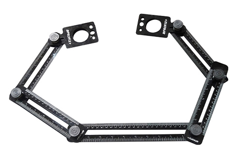 گونیا متر 5 بازو x850 دو شابلون